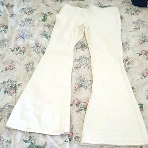 We The Free White Bell Bottom Pants